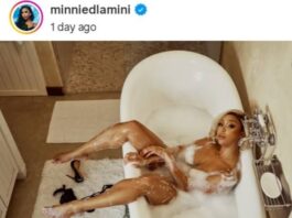 Minnie Dlamini turns up the heat