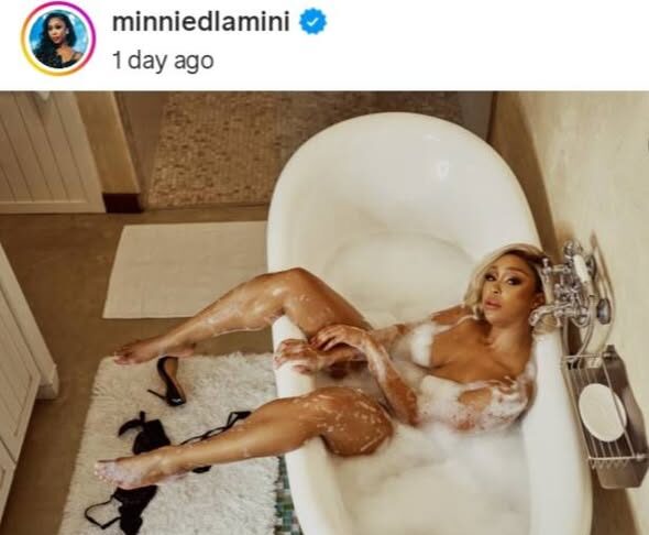 Minnie Dlamini turns up the heat
