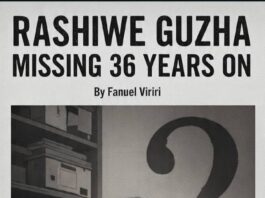 Rashiwe Guzha missing 36 years on