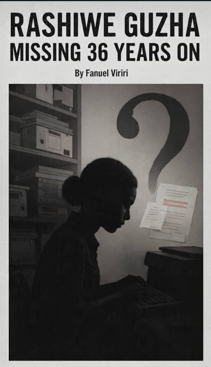 Rashiwe Guzha missing 36 years on